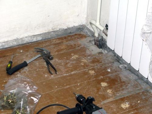 Замена деревянного пола на бетонный в частном доме. Как заменить деревянный пол на бетонную стяжку