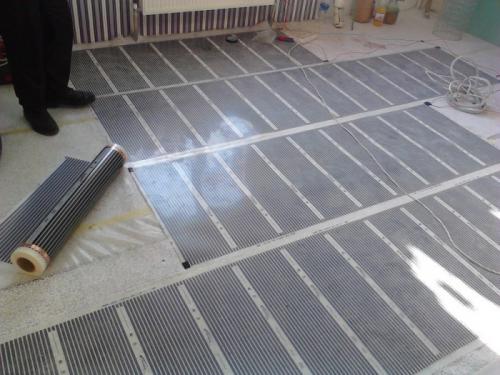Инфракрасный теплый пол под линолеум. Инфракрасный пол и линолеум