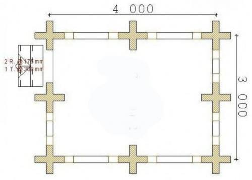 Беседка 3 на 4 своими руками. 12