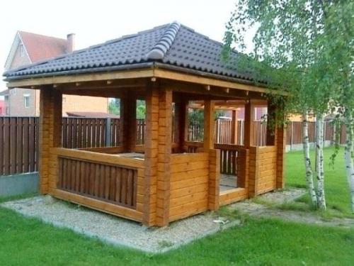 Беседка 3 на 4 своими руками. 11