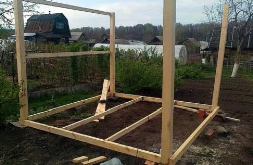 Беседка 3 на 4 своими руками. 