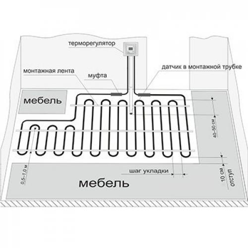 Энергоэффективный и комфортный: монтаж теплого пола электрического под плитку 01