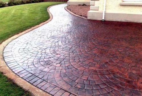 Декоративный бетонный пол. Декоративный бетон своими руками: характеристики, пропорции, инструкция