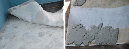 Демонтаж линолеума. Роман Неглядов