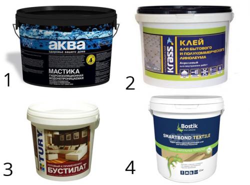 Можно ли приклеить линолеум клеем ПВА. Клей для линолеума на деревянный пол