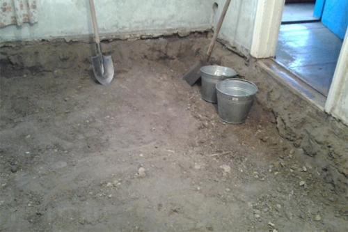 Полы по грунту на первом этаже частного дома без подвала. Схемы устройства пола по грунту в доме, подвале, гараже или бане 06