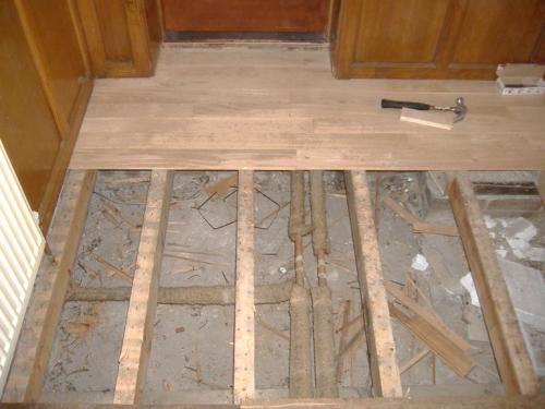 Замена деревянного пола на бетонный в частном доме. Как заменить деревянный пол на бетонную стяжку