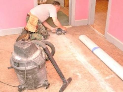 Линолеум на бетонный пол. Выбираем линолеум 04