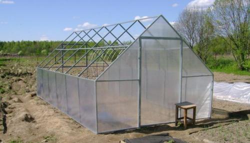 Чертежи теплиц из профильной трубы с размерами. Виды теплиц и парников из профильной трубы