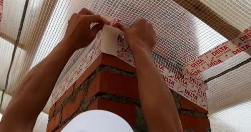 Кровля из металлочерепицы. Паробарьер