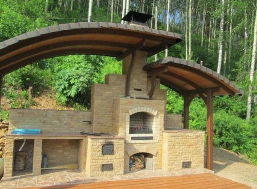 Дымоход для мангала из кирпича. Проектирование мангала