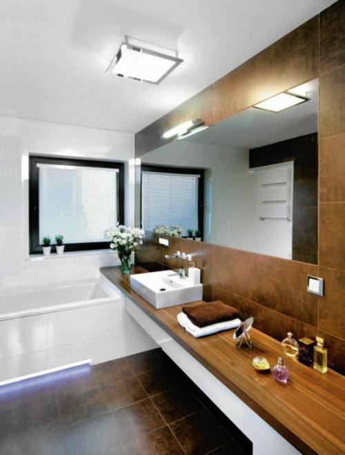 Теплый или холодный свет в ванной. Правильное освещение в ванной комнате, лучшие идеи, более 30 фото