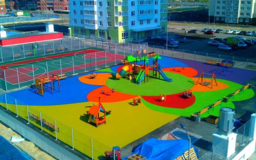 Выбор покрытия для детской площадки. Критерии выбора резинового покрытия для детских площадок