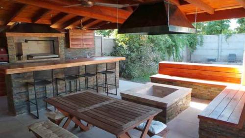 Красивые беседки с мангалом. Ваша беседка с мангалом: важные детали