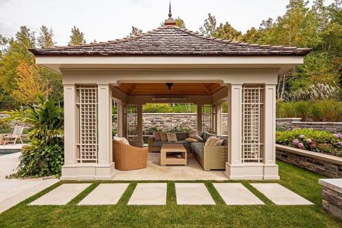 Красивые беседки с мангалом. Ваша беседка с мангалом: важные детали 15