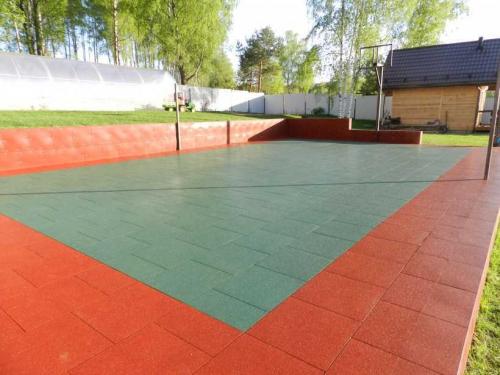 Резиновое покрытие для двора. Резиновые дорожки для дачи: особенности материала, мастер-класс по укладке и монтажу на различные поверхности, интересные идеи дизайна дорожки (фото + видео)