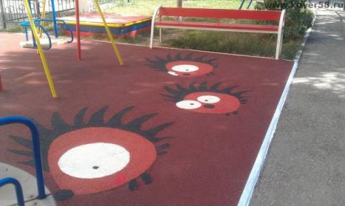 Покрытие для детской площадки своими руками. Характеристика покрытия