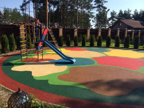 Покрытие для детской площадки своими руками. Характеристика покрытия