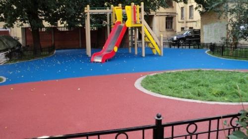 Покрытие для детской площадки. Травмобезопасные покрытия детских площадок: что выбрать для участка?