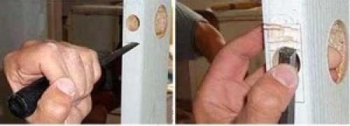 Инструкция по установке замка в межкомнатную дверь. Как правильно врезать замок вмежкомнатную дверь 20
