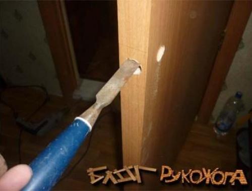 Инструкция по установке замка в межкомнатную дверь. Как правильно врезать замок вмежкомнатную дверь
