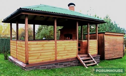 Мини русская печь для беседки. Строительство своими руками уличного печного комбайна: поэтапное описание