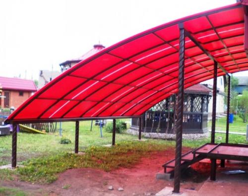 Деревянный навес для автомобиля чертежи. Типы односкатных навесов и их характеристики