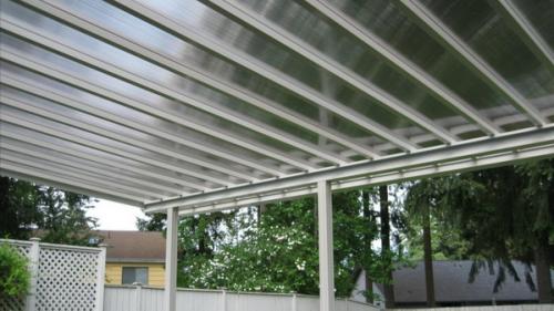 Металлический каркас для навеса из поликарбоната. Из чего сделать каркас под поликарбонат